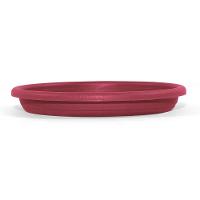 Prato De Plástico Para Vaso De Jardim Bordô 17 Cm - Pr6542-3 - Pinceis Atlas - 2
