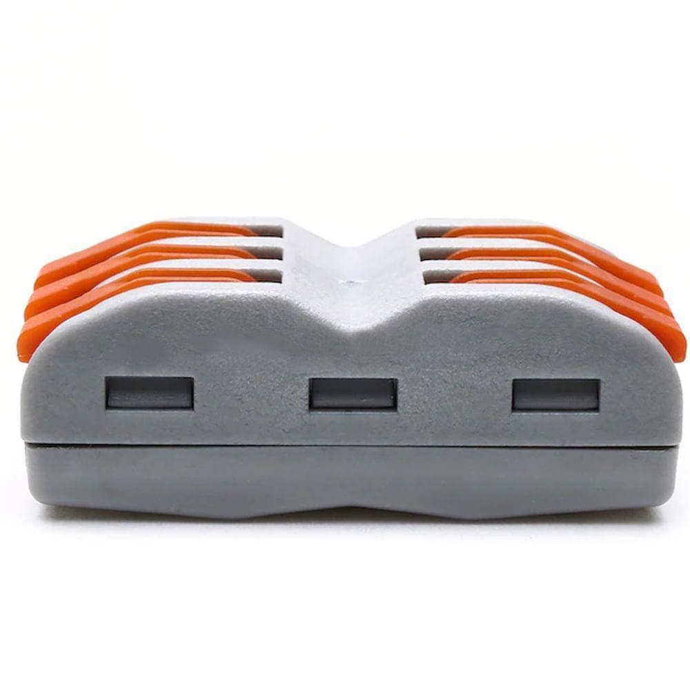 Terminal De Conexão 3p Opostos 2 Peças - 3223 - A.santos - 2