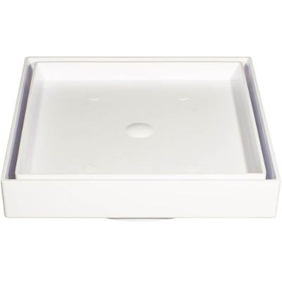 Ralo Invisível 10 X 10 Cm Branco - 1702 - Estrela