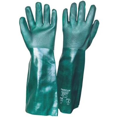 Luva De Pvc Com Forro De Algodão 35cm - Proteplus