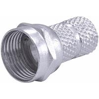 Conector F Rosca Rg6 Com 04 Peças - 8.4.244 - Dual Comp Conector F Rosca Rg6 C- 04 Pçs Dual Comp - 1