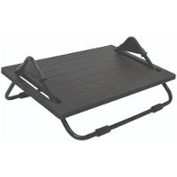 Apoio Ergônomico Para Os Pés Preto Em Mdf - Apoio-427-pr - Multivisão - 1