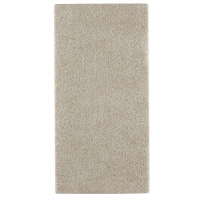 Protetor De Feltro Adesivo Com Fita Dupla Face 10 X 20 Cm - Pr2117 - Pincéis Atlas