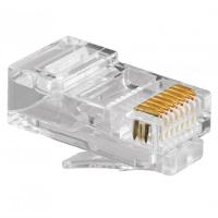 Conector Para Cabo De Rede Rj45 Com 4 Peças - Con613 - Foxmix Conector P-cabo De Rede Rj45 C-04pcs Fox Con613 - 1