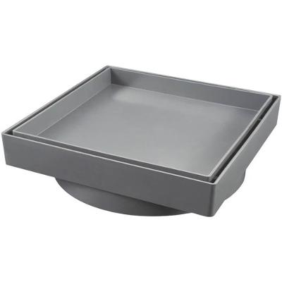 Ralo Invisível 15x15cm Cinza - 1617 - Estrela