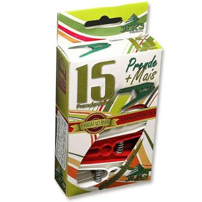 Prendedor De Roupas Com 15 Peças - 009-156 - Jlk