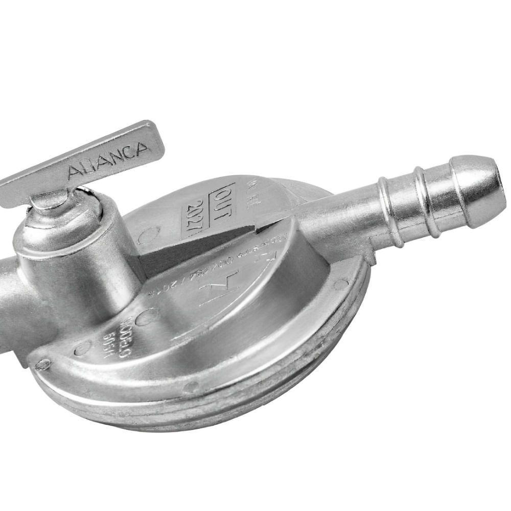 Regulador De Gás Acabamento Bruto 505-01 Sem Mangueira - 061166 - Aliança - 2