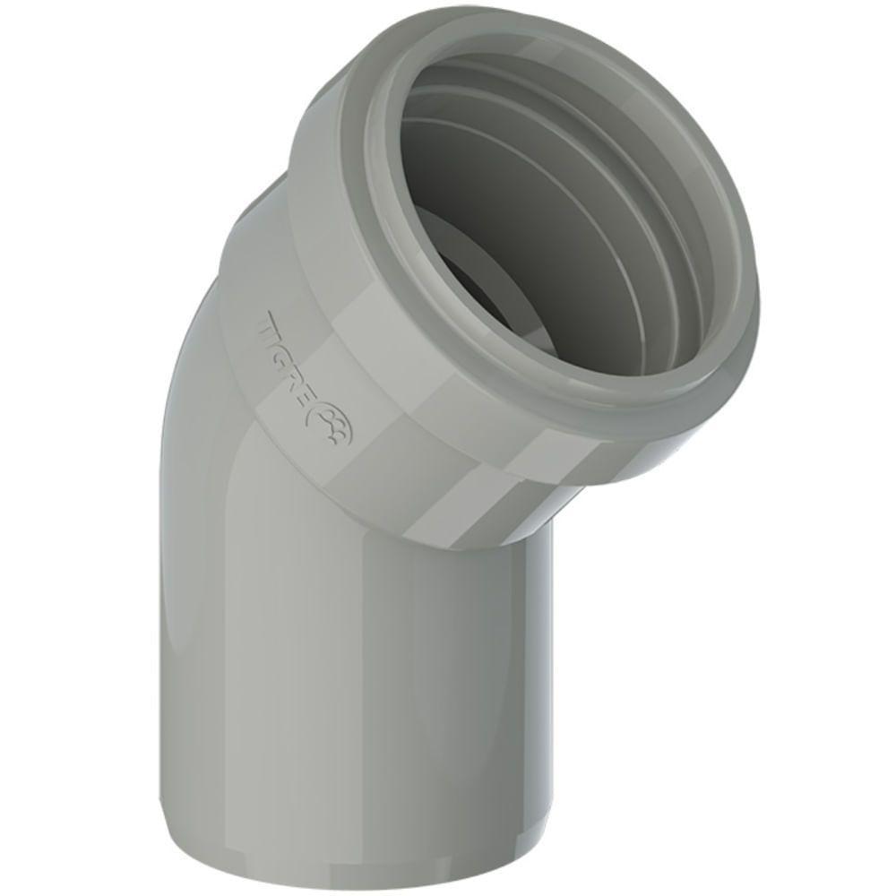 Suporte Joelho De Pvc 45° Série Reforçada Dn 100 - 26751500 - Tigre Joelho 45º Serie R Dn 100 Cb - 26751500 - Tigre - 1