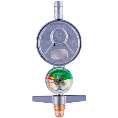 Regulador De Gás Acabamento Bruto 505-01 Com Manômetro - 070946 - Aliança
