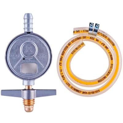 Regulador De Gás Acabamento Bruto 505-01 Com Mangueira De 1,20 Metro - 061784 - Aliança