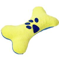 Osso De Pelúcia Para Pets Com Efeito Sonoro - 70155 - Chalesco Osso De Pelúcia Para Pets - 70155 - Chalesco - 1