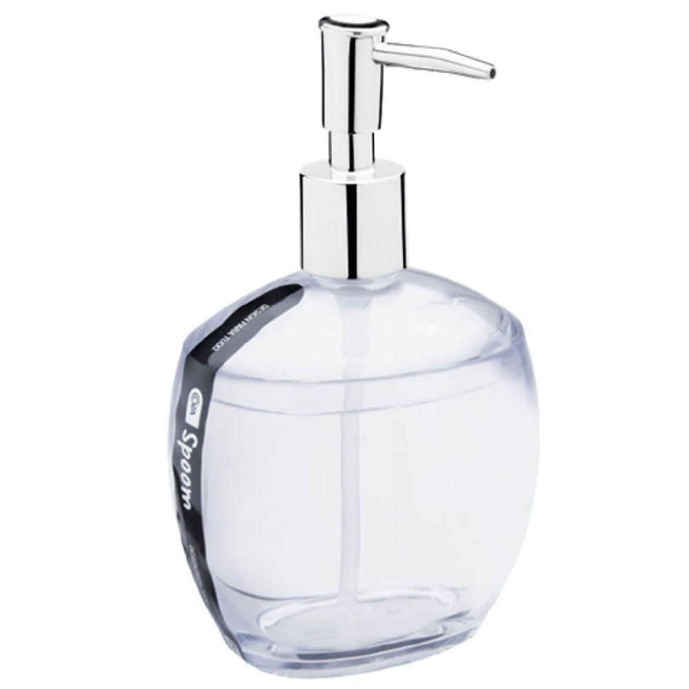 Porta Sabonete Líquido Spoom Cristal 300ml - 20860-0009 - Coza - 1