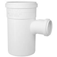 Tê 90 Redução Esgoto Serie Normal 100x50mm - 11261052 - Fortlev Te 90 Reducao Esgoto Sn 50x100mm - 1