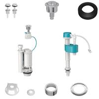 Kit Universal Duplo Acionamento Para Caixa Acoplada - 1100.si.60.01 - Deca Kit Univ.duplo Acionamento P-cx Acoplada - 1