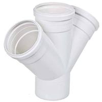 Junção Dupla Esgoto 100mm - 26288290 - Tigre Juncao Dupla Esgoto 100x100x100mm Tigre 26288290 - 1