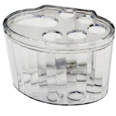 Porta Pasta E Escova De Dentes Cristal - 154c - Daivak Porta Pasta-escova Dente Cristal Daivak