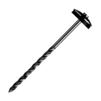 Prego De Ferro Para Telha Com Arruela De Pvc 18 X 36 - 117000088 - Gerdau - 1