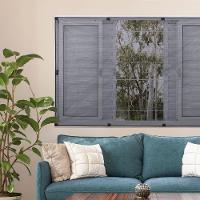 Tela Mosquiteiro Preta Com Velcro 1,25 X 1,65 Metros - 400-prot.m - Victoria Reggia - 4