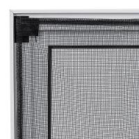 Tela Mosquiteiro Preta Com Velcro 1,25 X 1,05 Metros - 400-prot.a - Victoria Reggia - 3