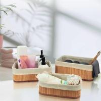 Conjunto 3 Cesto Organizador Multiuso Em Bambu - 8
