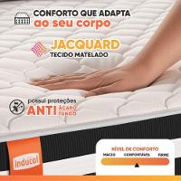 Cama Box Baú Solteiro Molas Ensacadas Bali 88x188x63cm Preto - 5