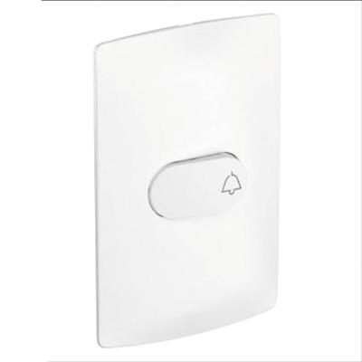 Pulsador Para Campainha 4x2 Nereya Branco 2a - 663112 - Pial Pulsador Campainha 4x2 Ny Br 2a Pial 663112