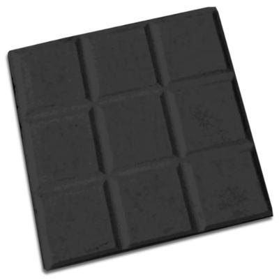 Piso 9 Dados Preto 20x20cm Amarrado Com 20 Peças 0,80m² - Artesanal Piso 20x20 9dados Preto Am20pcs 0,80m2 Artesanal