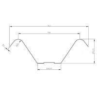 Telha Pp Kalheta Perfil 440 2,1mm 7,20 Metros - 54.0720 - Atco Telha Pp Kalheta Perfil 440 - 7,20m Atco 54.0720 - 3
