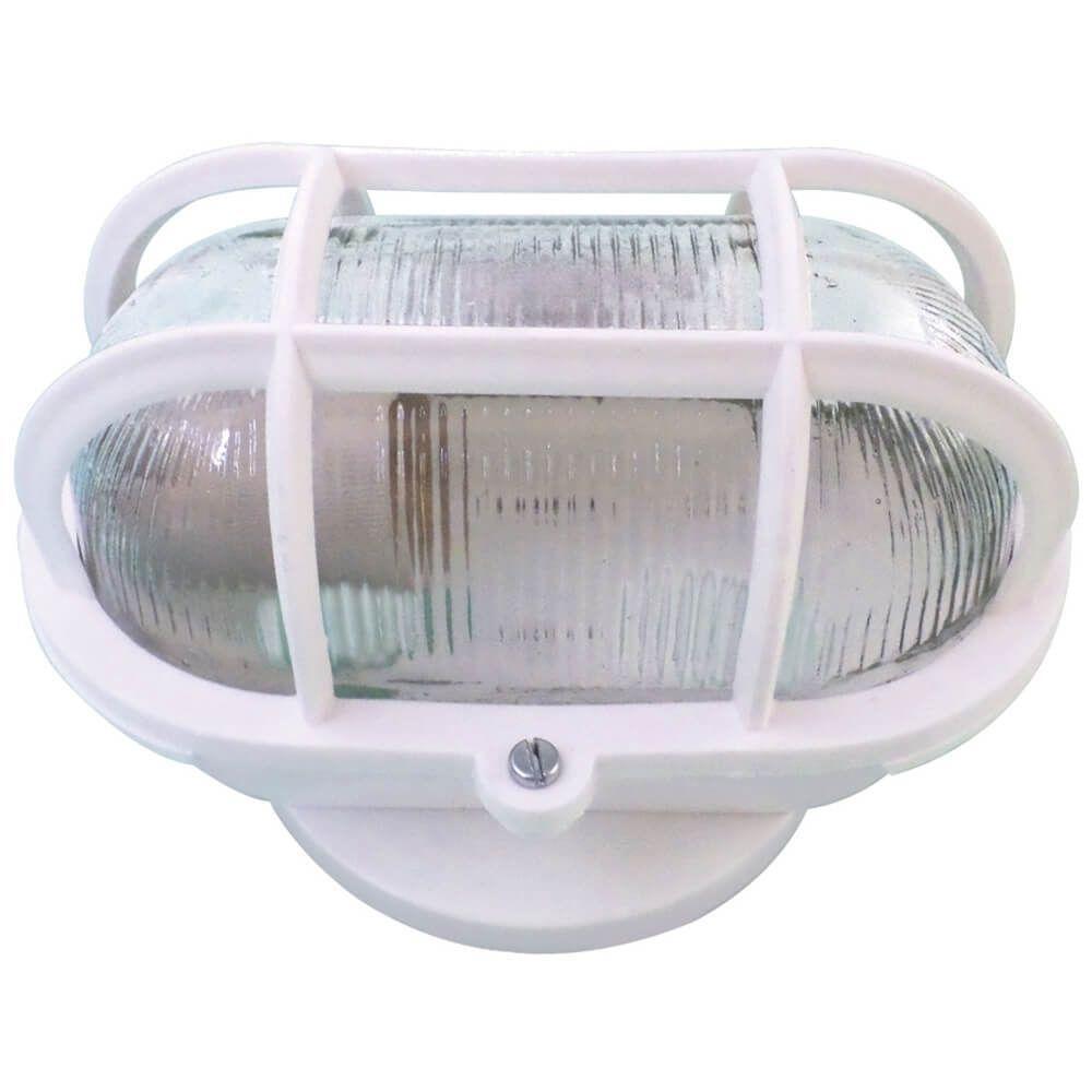 Luminária Tartaruga Plástica 30 Watts - Double Tartaruga Plástica Branca - 1302-e - Double - 1