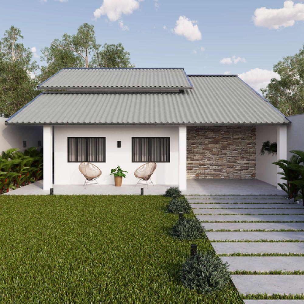 Telha De Fibrocimento Ondulada 6 Mm 1,53 X 1,10 Metros - Brasilit Telha Ondulada 6mm 1,53x1,10m Crfs - 6