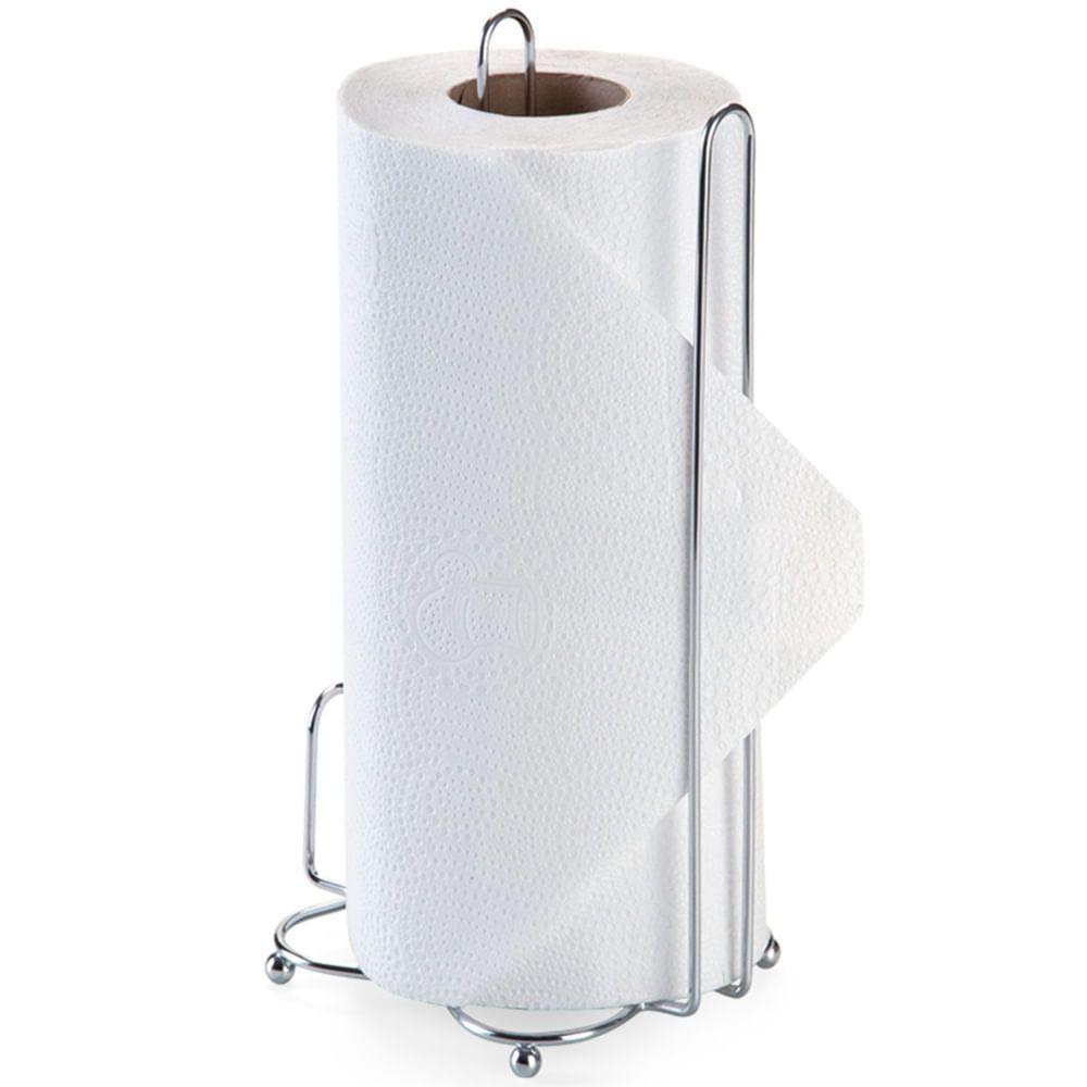 Porta Rolo De Papel Toalha Cromado New - 1637 - Arthi - 2