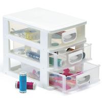 Porta Tudo Com Mini 3 Gavetas - Mp-1210 - Monte Libano Porta Tudo Mini 3 Gavetas Monte Libano - Mp-1210 - Monte Libano - 1