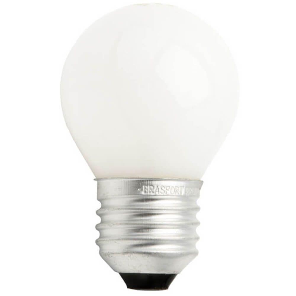 Lâmpada Para Geladeira E Fogão 40 Watts 127 Volts Leitosa - 8719 - Brasfort - 1