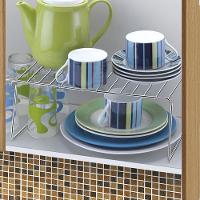 Prateleira Multiuso De Apoiar Para Armário Cromada - 1829 - Arthi - 2