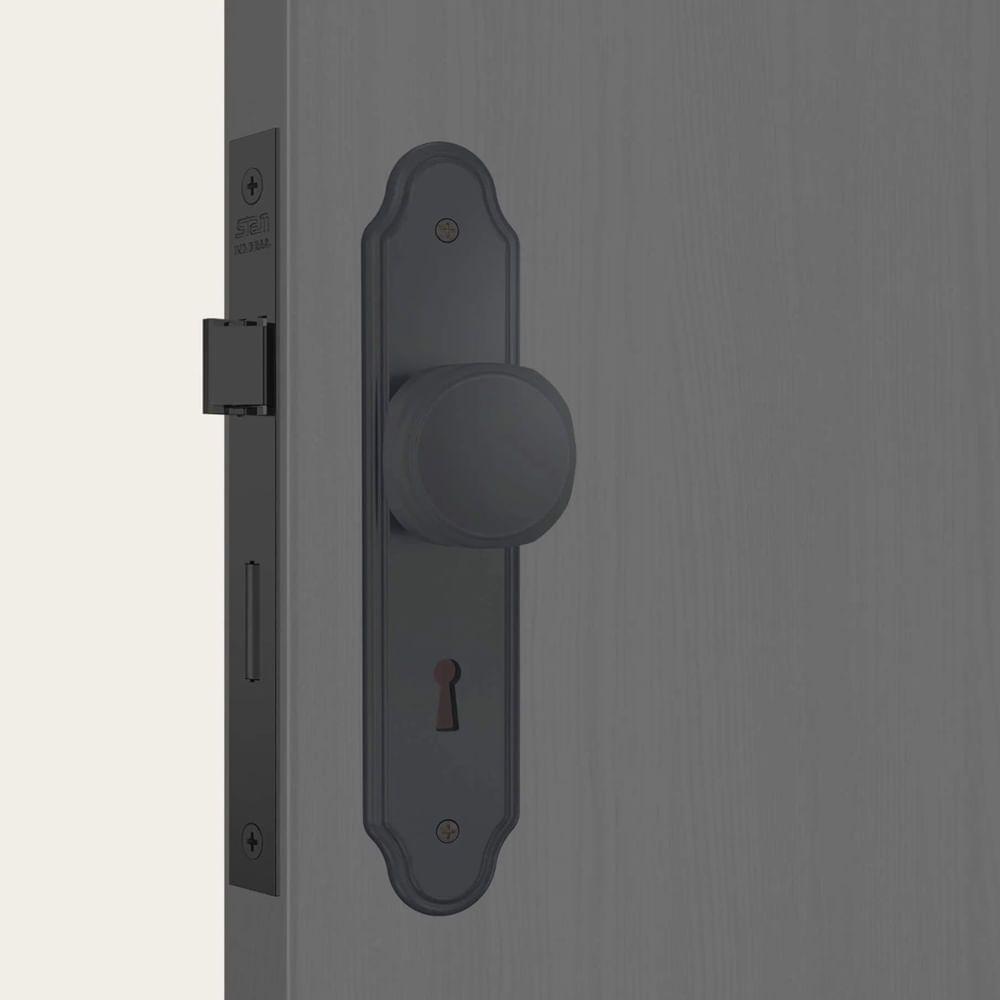 Fechadura Interna 813-02 Preto Fosco - 58325 - Stam - 3