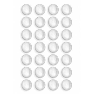 Protetores Anti-impacto Transpararente Com 28 Peças 8 X 8 Mm - Pr2141 - Pinceis Atlas