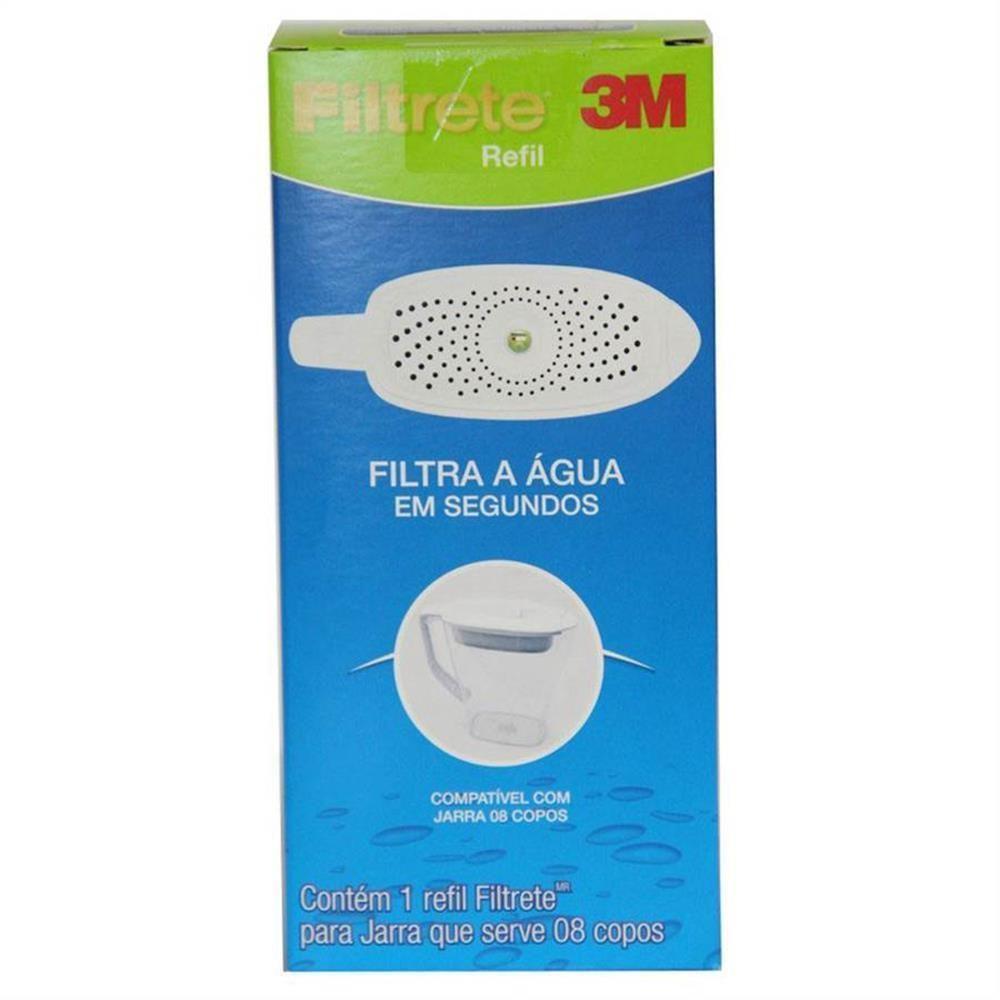 Refil Jarra Filtrete Para 8 Copos - Hb004248843 - 3m Refil Jarra Filtrete P-08 Copos 3m Hb004248843 - 1