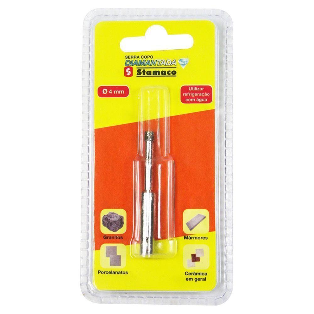 Serra Copo Diamantada 4mm - 1744 - Stamaco Serra Copo Diamantada 4mm Stamaco 174.4 - 1