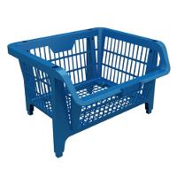 Kit Com 5 Unidades De Cesto Expositor Pratico Azul - 42503 - Presto - 2