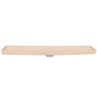 Ralo Invisível Linear Com 5x90cm Bege - 1716 - Estrela