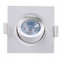 Spot Led Quadrado Embutir Mr16 Alltop 5 Watts 6500k - 15090194 - Taschibra - 1