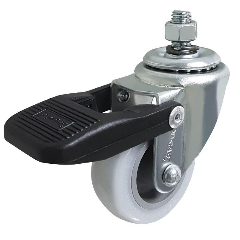 Rodízio Giratório Com Base 60 Kilos Grro 210 Np - 107447 - Rod-car - 1