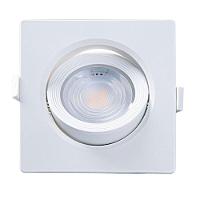 Spot Led Quadrado Embutir Alltop Par20 7 Watts 6500k - 15090196 - Taschibra - 1