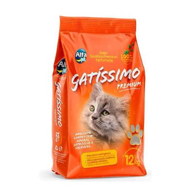 Areia Para Gatos Gatissimo 12kg