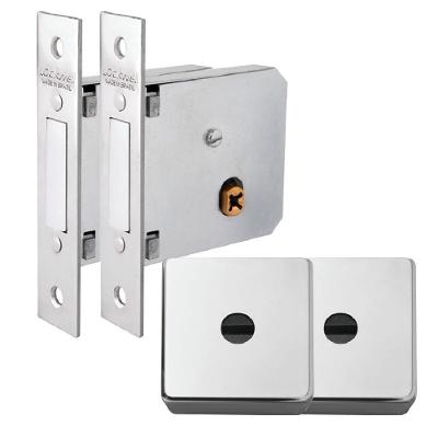 Super Trava 40mm Inox Escovado Dose Dupla - 9141-2 - Lockwell Super Trava 40mm Inox Dose Dupla - 9141-2 - Lockwell