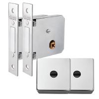 Super Trava 40mm Inox Escovado Dose Dupla - 9141-2 - Lockwell Super Trava 40mm Inox Dose Dupla - 9141-2 - Lockwell - 1