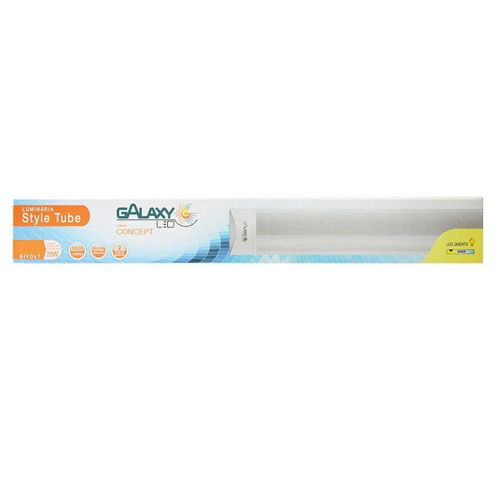 Luminária Style Tube 36 Watts 6500k Bivolt - 3603 - Galaxy Led - 2