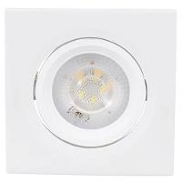 Spot Led Quadrado Direcionável Bivolt 5 Watts E 3000k - 9980 - Gaya - 1