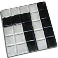 Piso Santo André 20x20cm Amarrado Com 20 Peças 0,80m² - Artesanal Piso 20x20 Santo Andre Am20pcs 0,80m2 Artesanal - 1