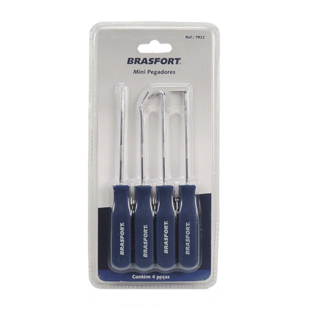 Jogo Com 4 Mini Pegadores - 7922 - Brasfort Jogo Com 4 Peças De Mini Pegadores - 7922 - Brasfort - 2